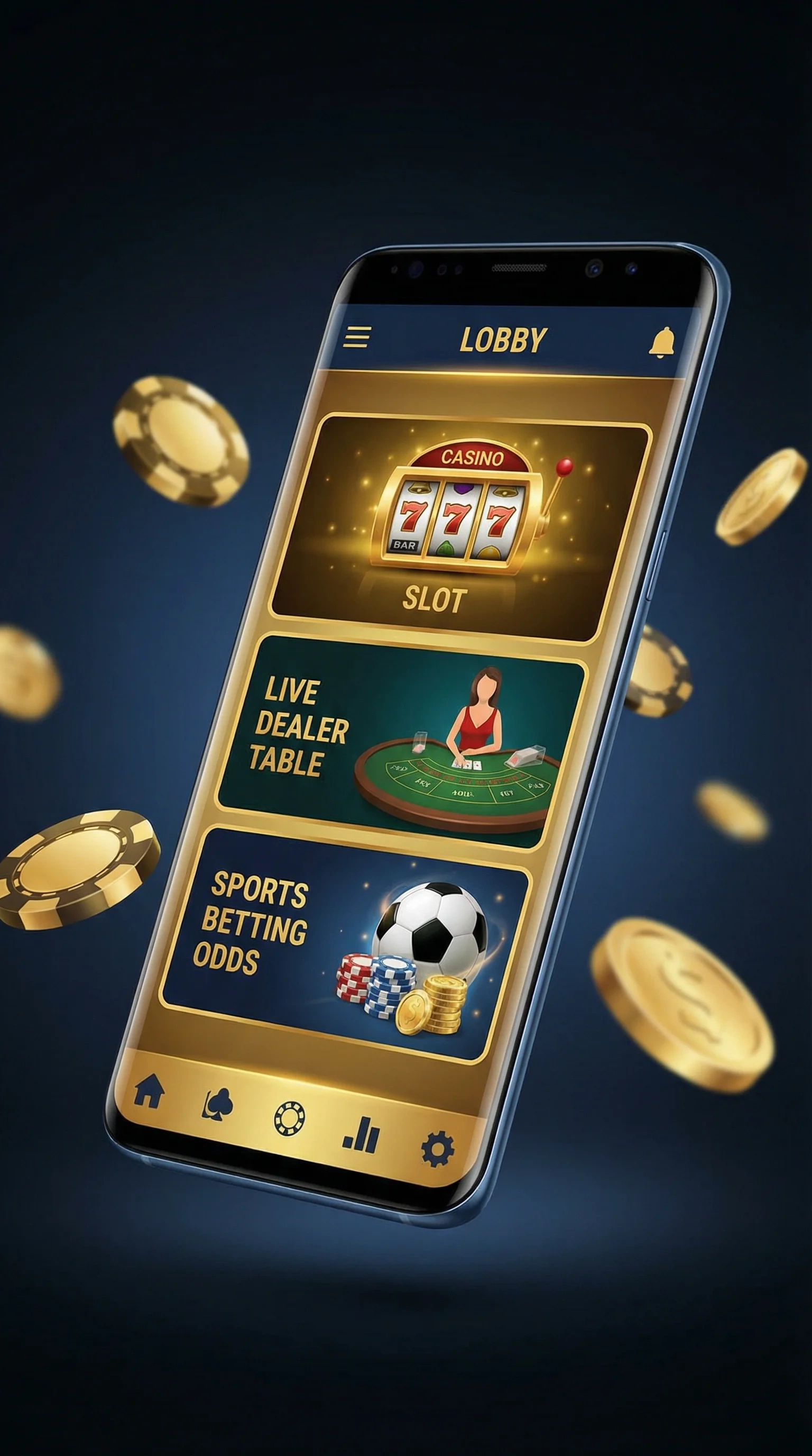 永利皇宫手机APP界面展示